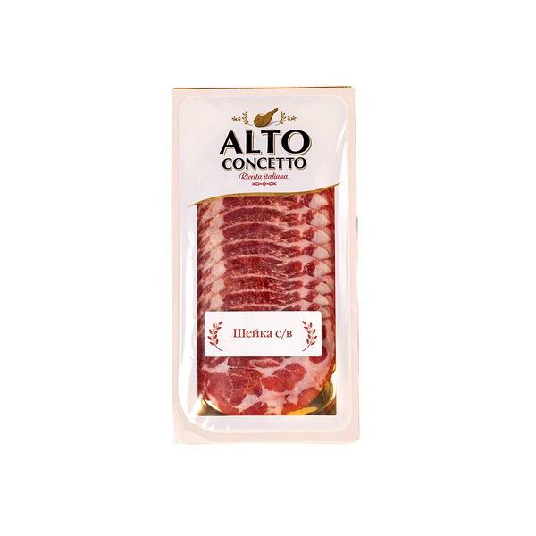 Шейка Alto Concetto сыровяленое нарезка