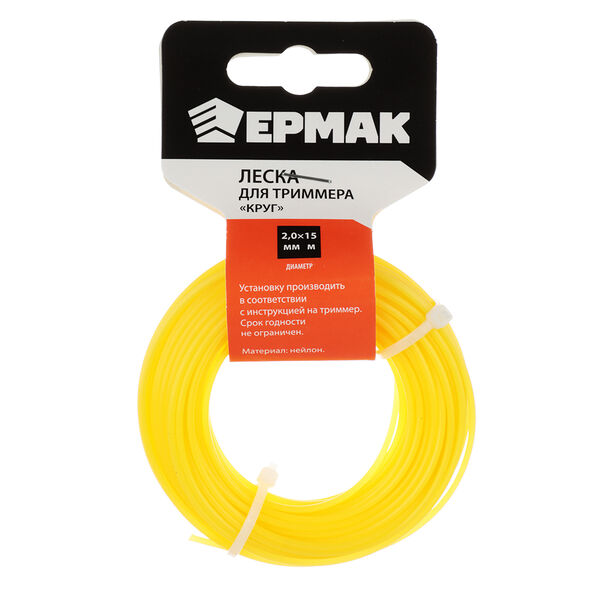 Ермак леска для триммера сечение 