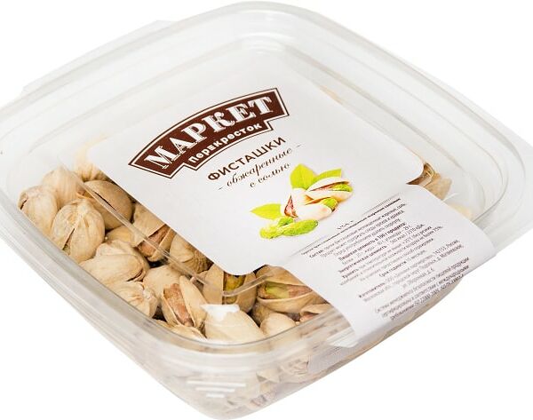 Фисташки Маркет Перекресток обжаренные с солью 134г
