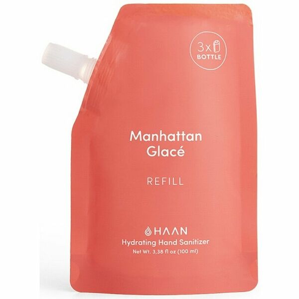 Рефилл для наполнения карманного санитайзера Manhattan Glace ТМ Haan (Хаан)