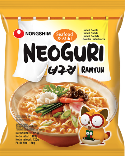 

Лапша быстрого приготовления Nongshim Neoguri с морепродуктами 120 г
