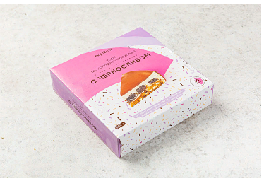 Торт шоколадно-ореховый с черносливом зам.