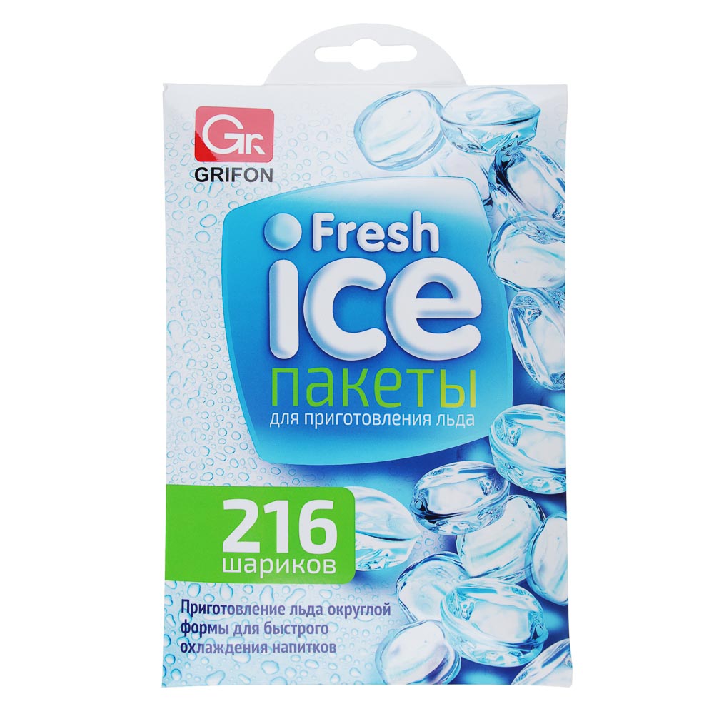 

Пакеты для льда Grifon 12 листов х 18 шариков