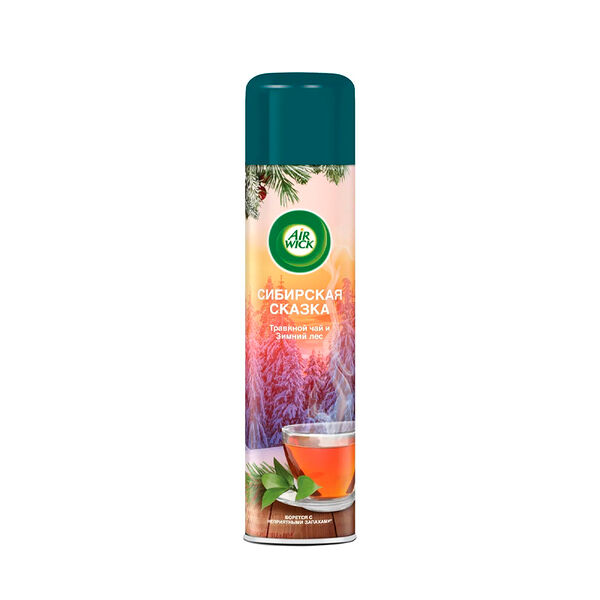  Освежитель воздуха Air Wick Сибирская сказка Травяной чай и зимний лес, 290 мл