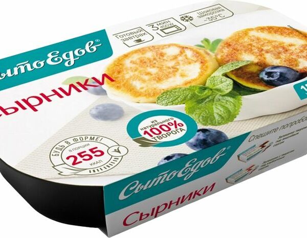 Сырники СытоЕдов замороженные 150г