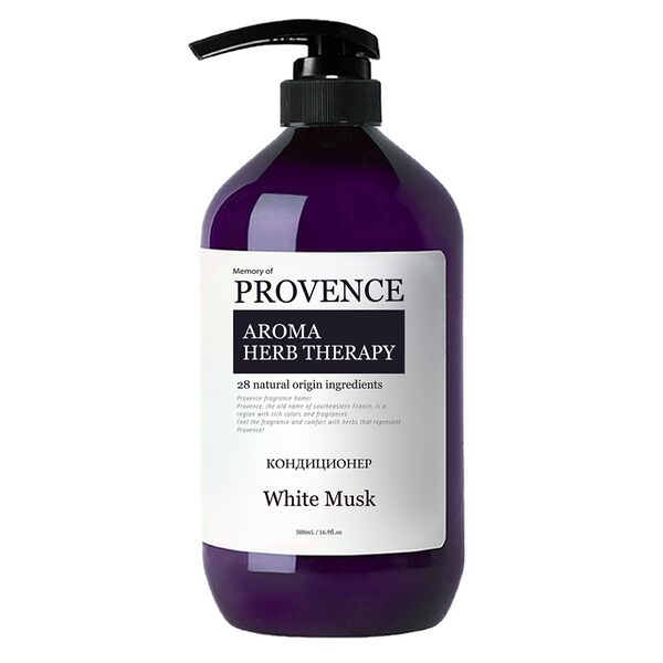 Кондиционер White Musk для всех типов волос, Memory of Provence, 500 мл, Корея