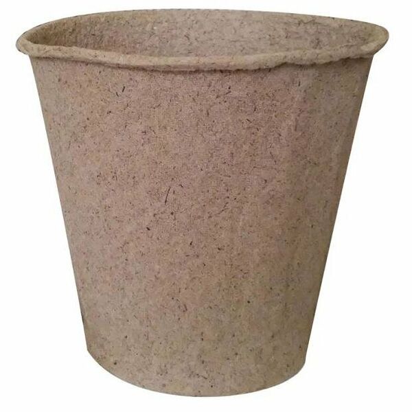 Горшок торфяной Газонcity круглый с этикеткой, 80х80 мм