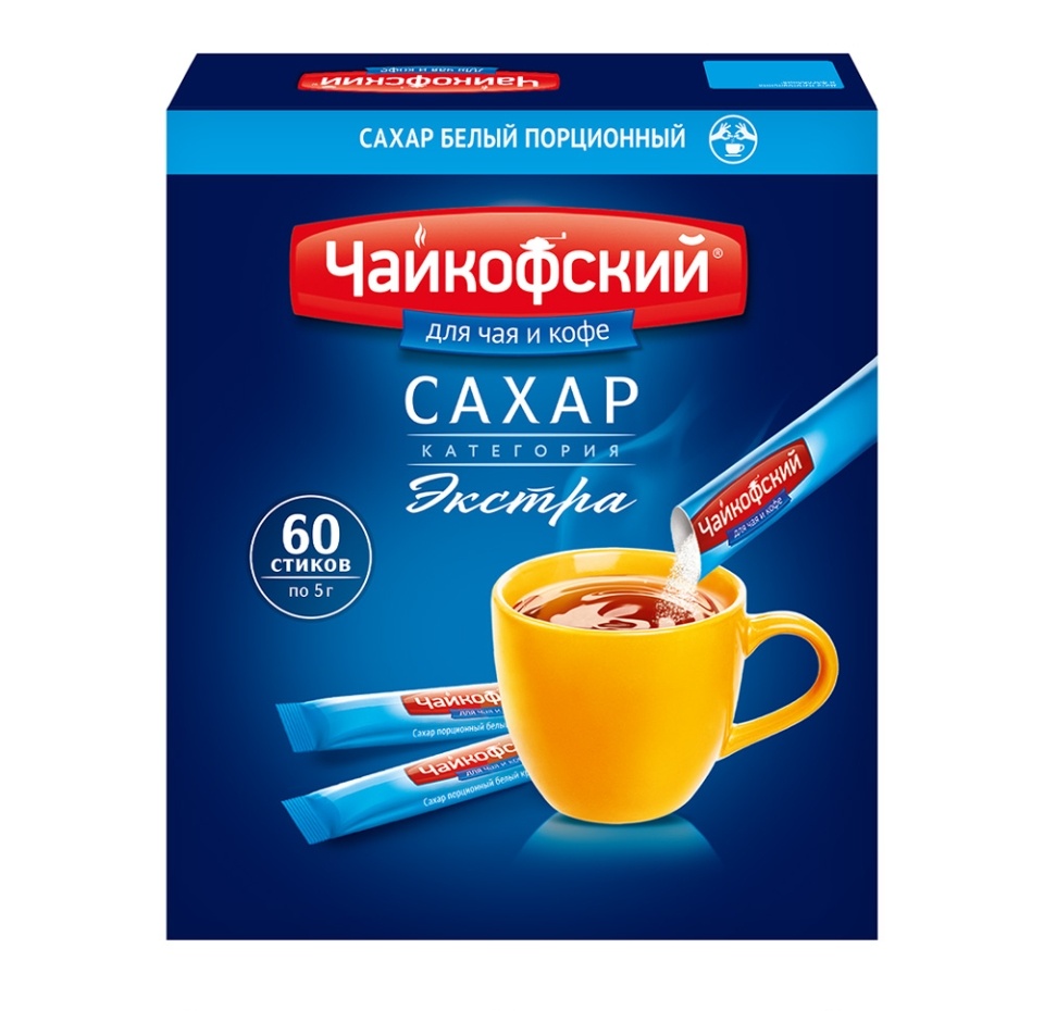 

Сахар Чайкофский порционный 300 г