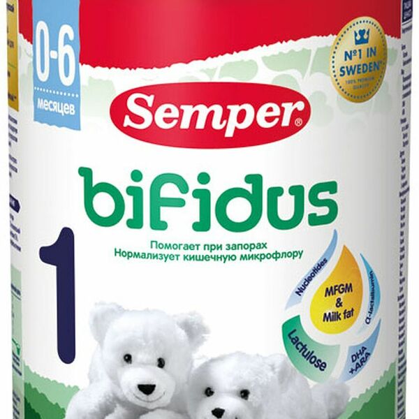 Смесь молочная Semper Bifidus 1 с 0 месяцев