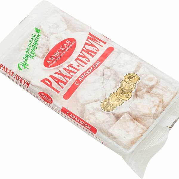 Рахат-лукум Азовская КФ с арахисом, 300г