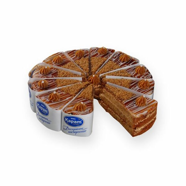 Торт Карат Плюс Медовый, 680г