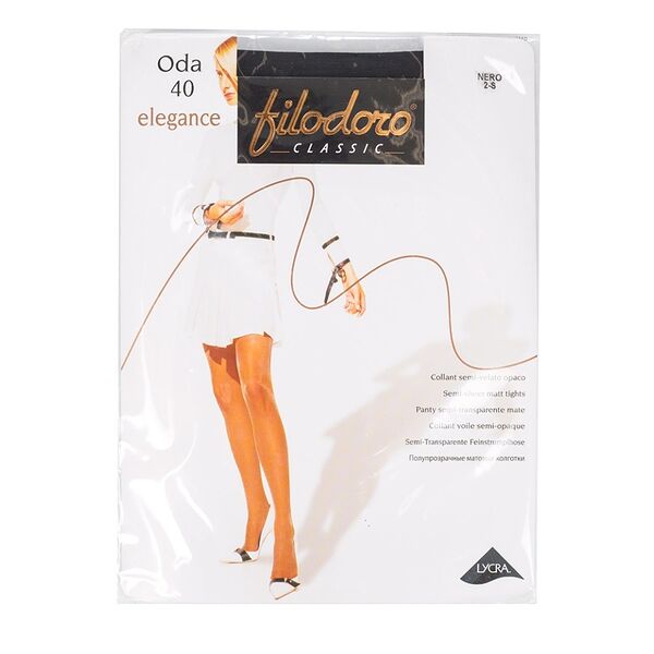Колготки Filodoro Classic Oda цвет черный 40 den Filodoro размер 2 Италия