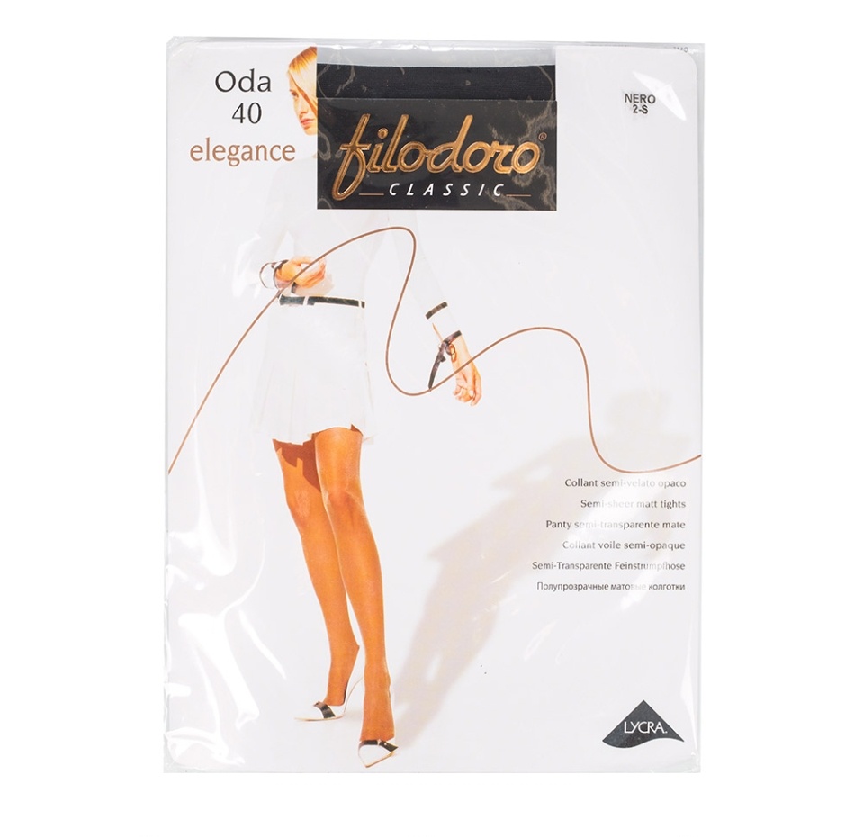 

Колготки Filodoro Classic Oda черный 40 den Filodoro размер 2