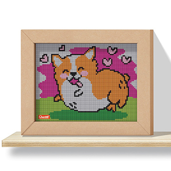 

Мозаика Quercetti Pixel Art Kawaii Корги 6+ quercetti & C.S.p.A. 1 шт Италия