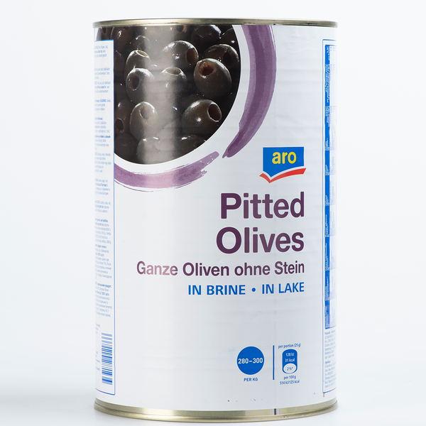 Оливки черные без косточки ТМ Aro (Аро)