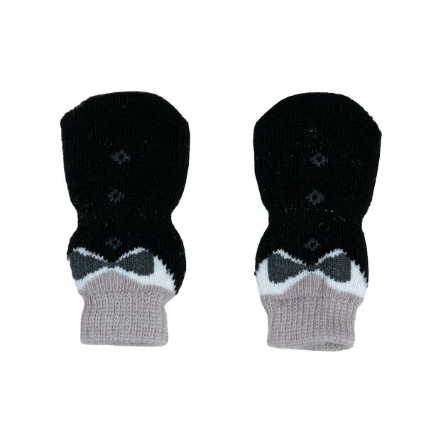 Носки для собак M черный (унисекс)