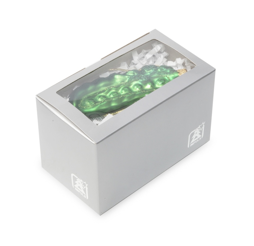 

Игрушка для елки Impuls Коллекция Традиции Стручки гороха 1 шт.