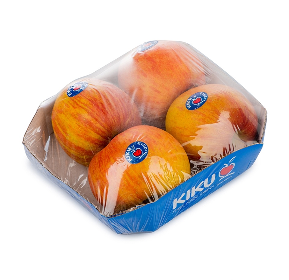 

Яблоки Кику 4 шт в упаковке 650 г