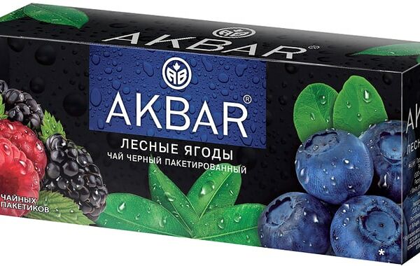 Чай черный Akbar Лесные ягоды 25*1.5г