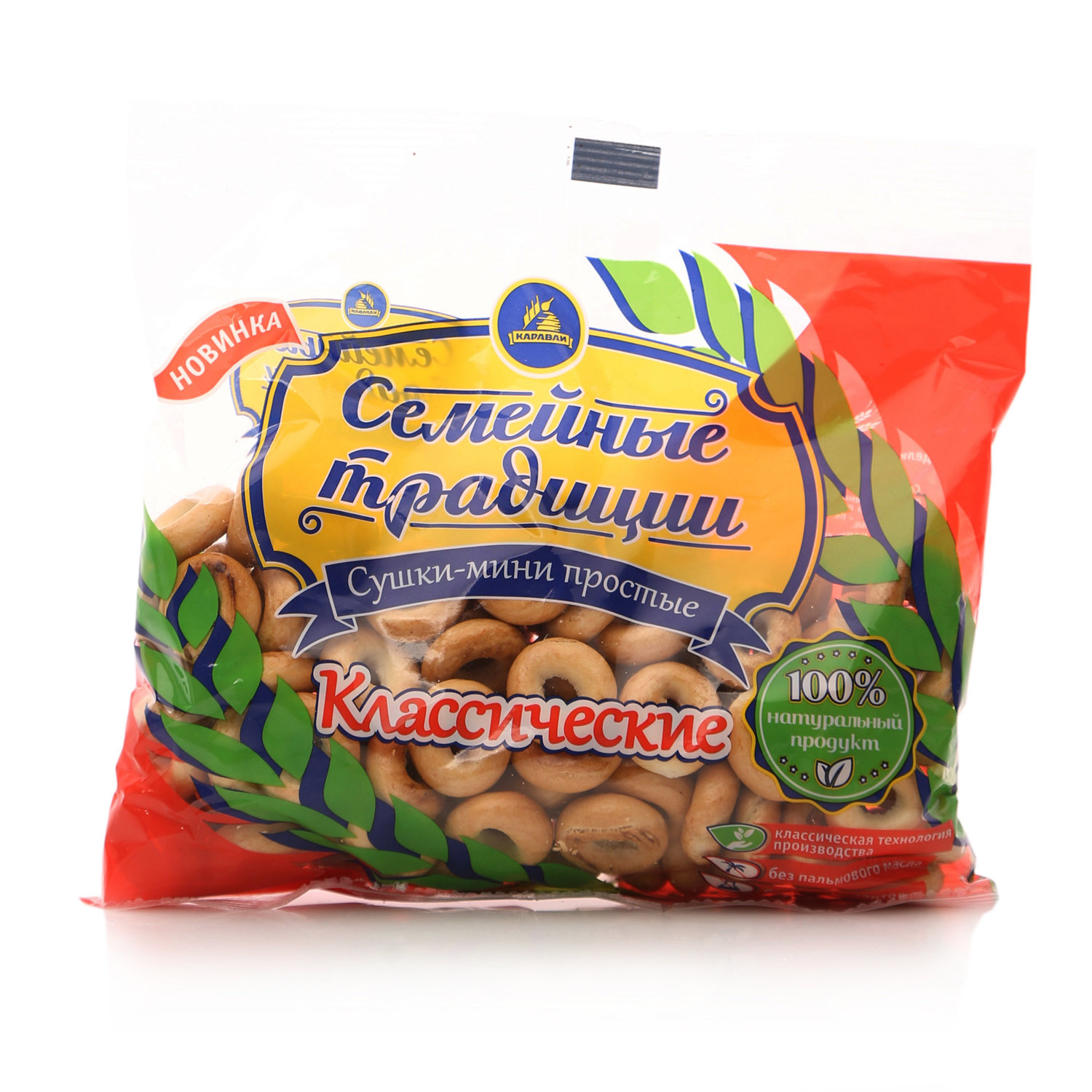 

Сушки Каравай Семейные традиции Классические мини 200 г