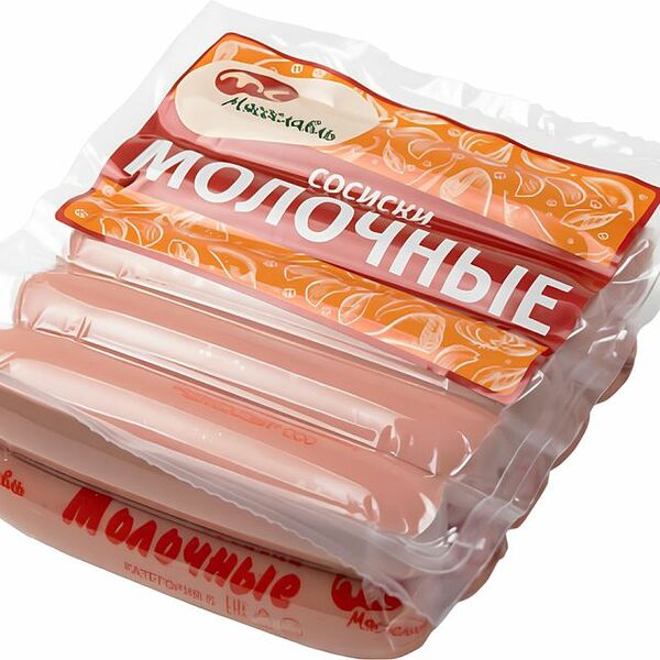 Сосиски Мясославль Молочные
