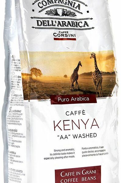 Кофе Dell Arabica Kenya AA Washed в зёрнах, 500г