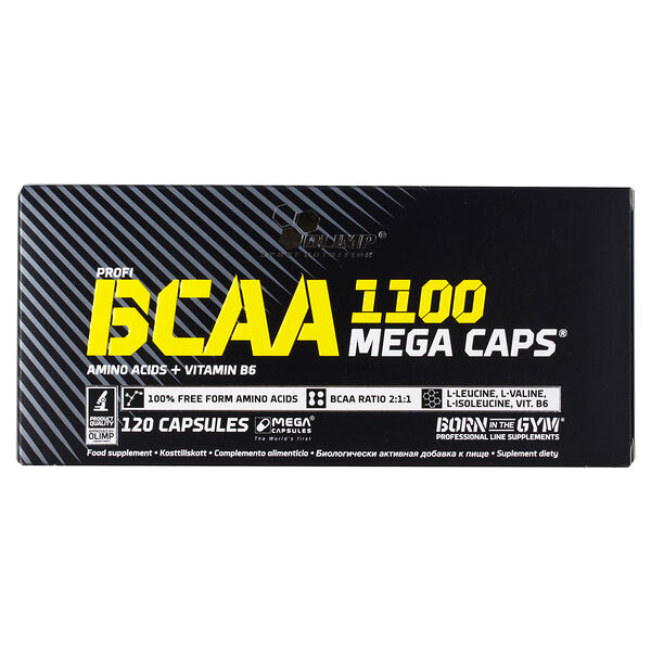 Olimp BCAA Mega Caps капсулы 1100 мг 120 шт
