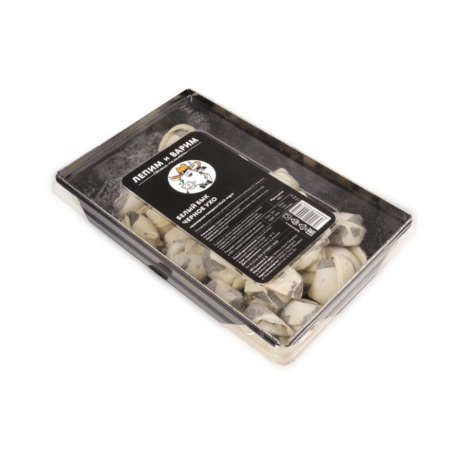 

Пельмени Лепим и Варим Белый бык черное ухо 480 г