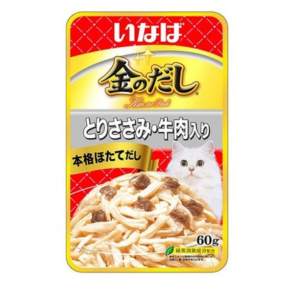 Влажный корм для кошек Inaba Kinnodashi Куриное филе с говядиной