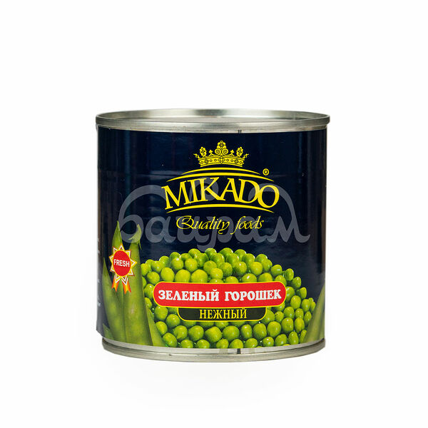 Горошек зеленый Mikado Люкс 425мл ж/б