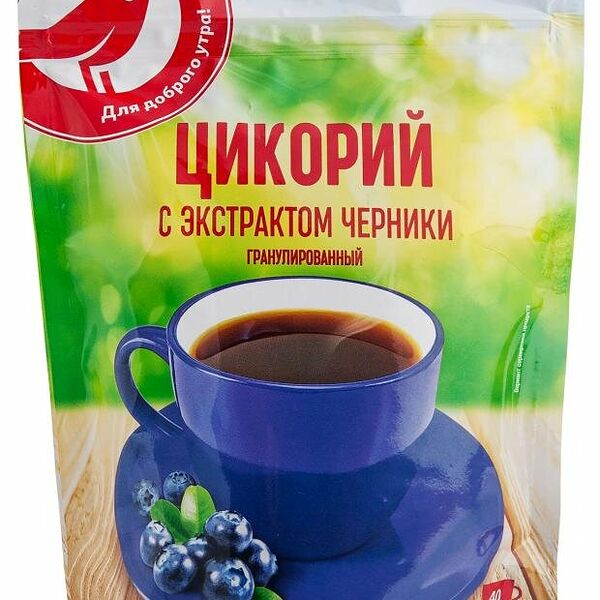 Цикорий растворимый АШАН Красная птица с экстрактом черники