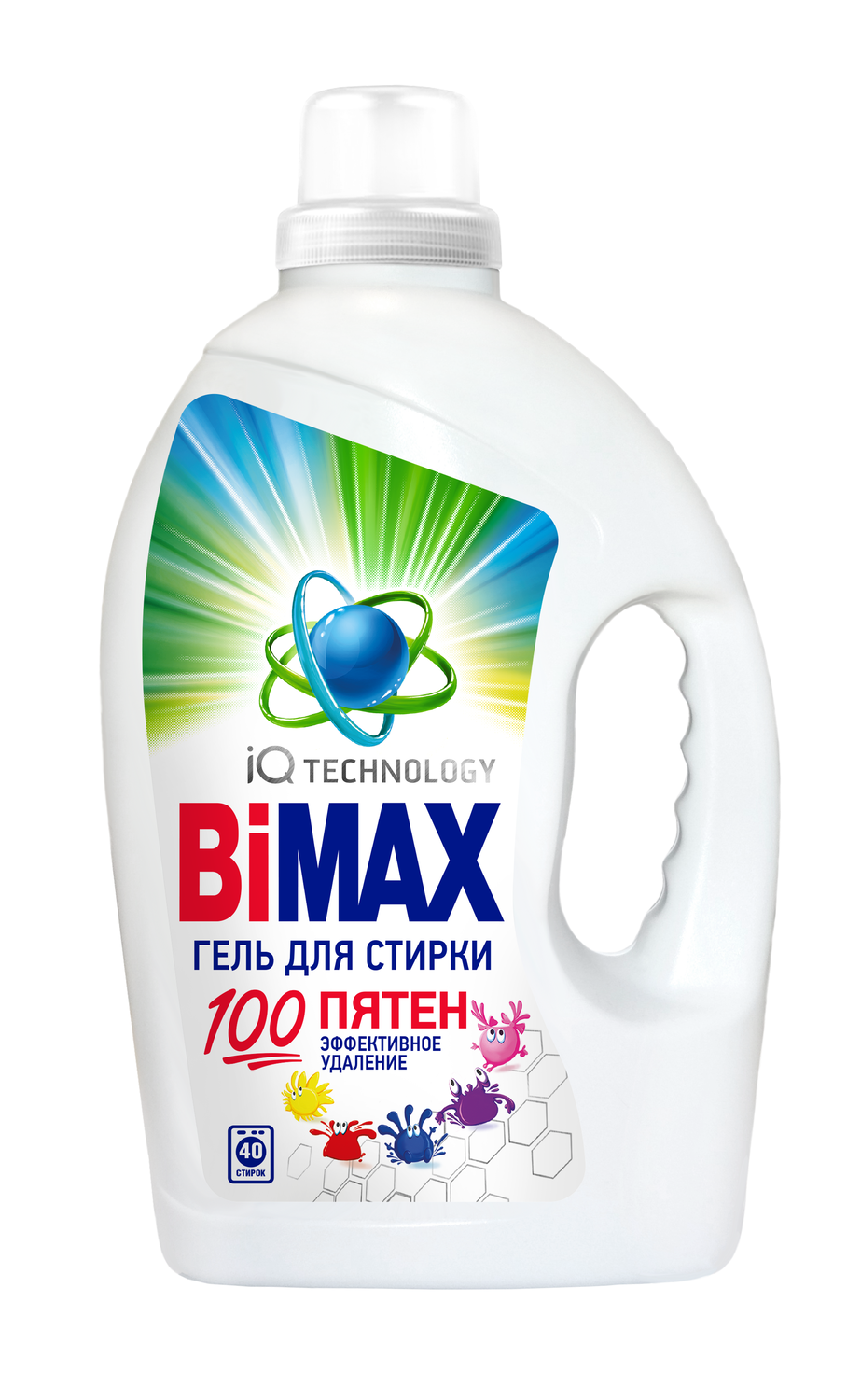 

Гель для стирки BiMax 100 пятен 2.6 л