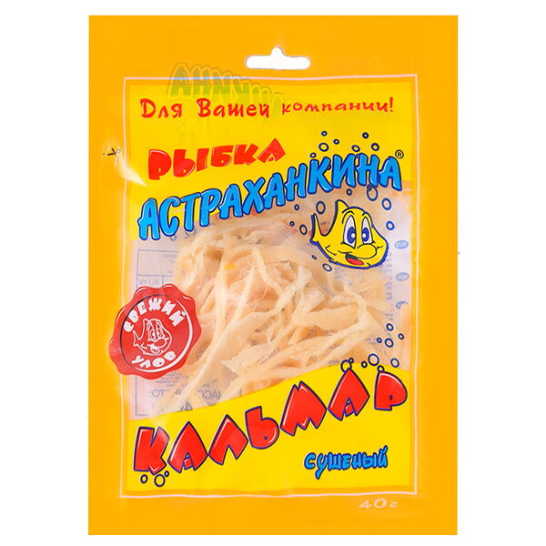 Кальмар сушеный п/п 
