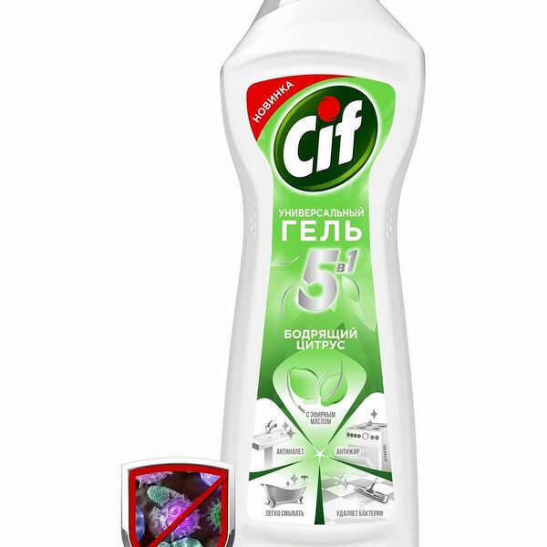 Гель чистящий универсальный Cif Бодрящий цитрус