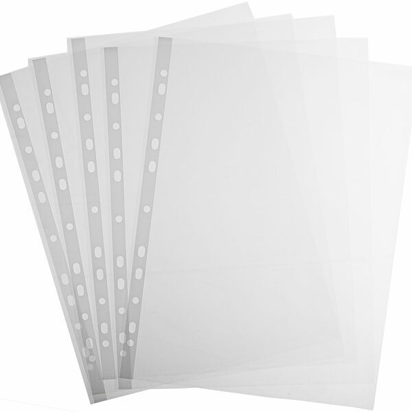 Папка-вкладыш Магнит А4 с перфорацией 80 мкм 10 шт