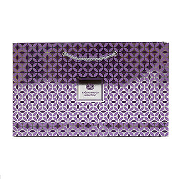 Пакет подарочный Азбука вкуса Selection 31х19х5,5 см фиолетовый с серебром ООО 