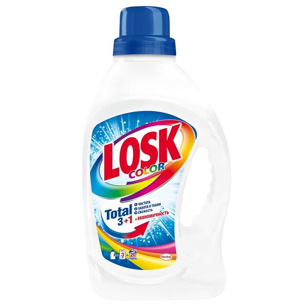 Гель для стирки Losk Color, 1.3 л