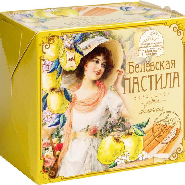 Пастила белёвская Воздушная Старые традиции яблочная, 200 г