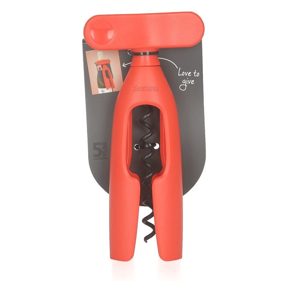

Штопор Brabantia красный 1 шт Китай