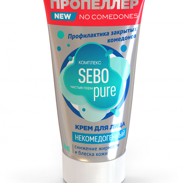 ПР Крем для лица некомедогенный для кожи, склонной к акне, 50 мл