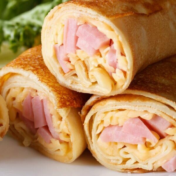 Блинчики с ветчиной и сыром (Готовая продукция)