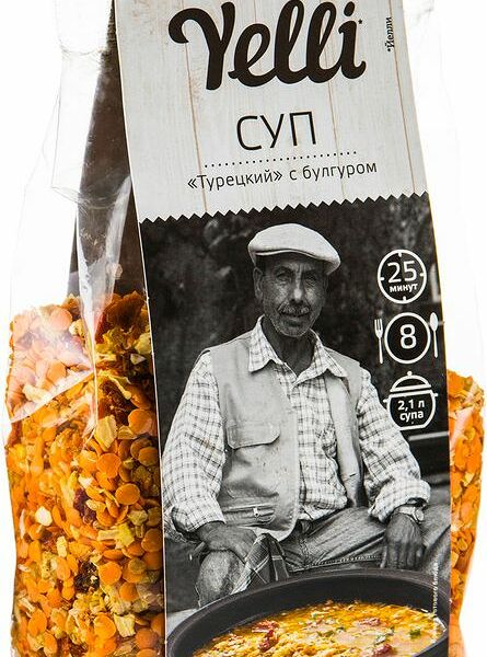 Суп Yelli Турецкий с булгуром, 250г
