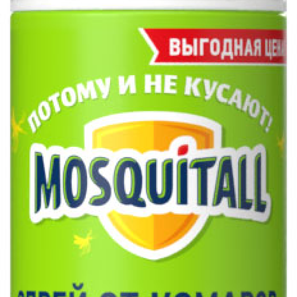 Спрей от комаров Mosquitall Универсальная защита