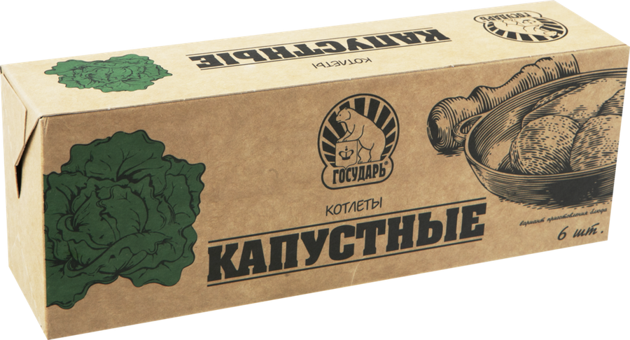 

Котлеты Государь Капустные, 480 г