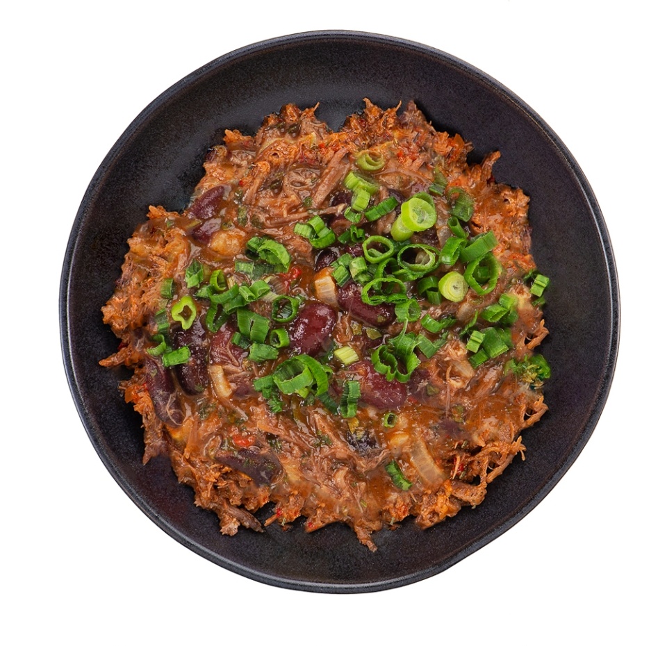 

Мясо бычьих хвостов Уже Готово с фасолью и соусом на красном вине 200 г