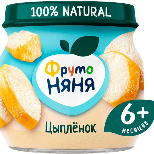 Пюре ФрутоНяня из мяса цыплят