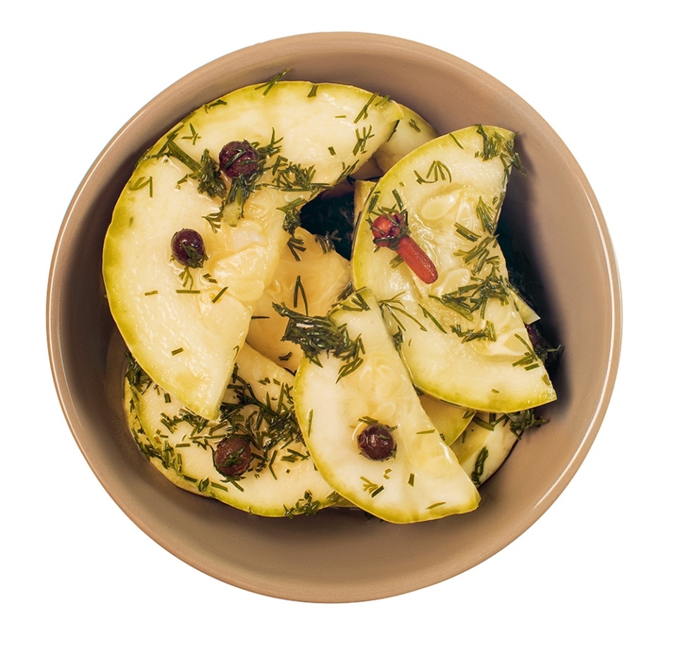 

Кабачки мочёные От бренд-шефа АВ с травами вес