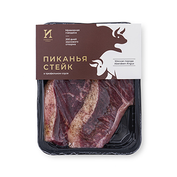 

Стейк Империя Пиканья в соусе с трюфелем