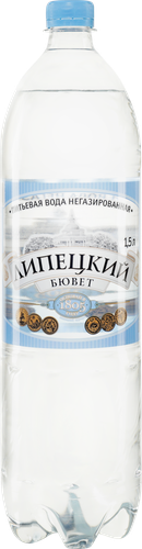 

Вода питьевая Липецкий бювет негазированная 1.5 л