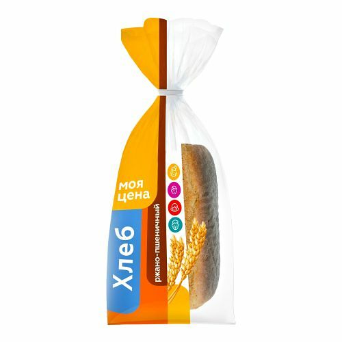 Хлеб Моя цена формовой ржано-пшеничный